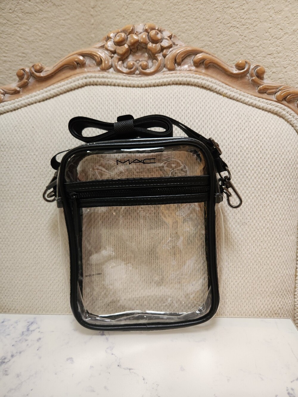MAC Clear Crossbody Bag